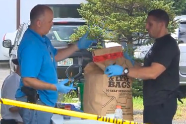 Police raid a North Haven Spa suspected of being a front for prostitution.