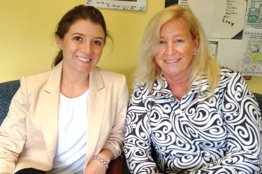 Lauren McMahon and Lynn Sadosky