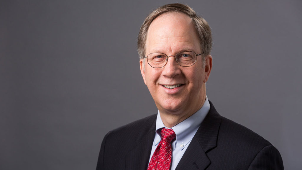 William C. Kohlhepp, of North Haven, dean of the School of Health Sciences at Quinnipiac University. Photo by Robert A. Lisak for Quinnipiac University.