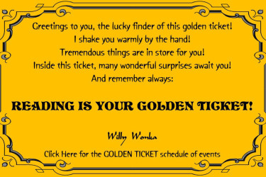 Willy Wonka Golden Ticket