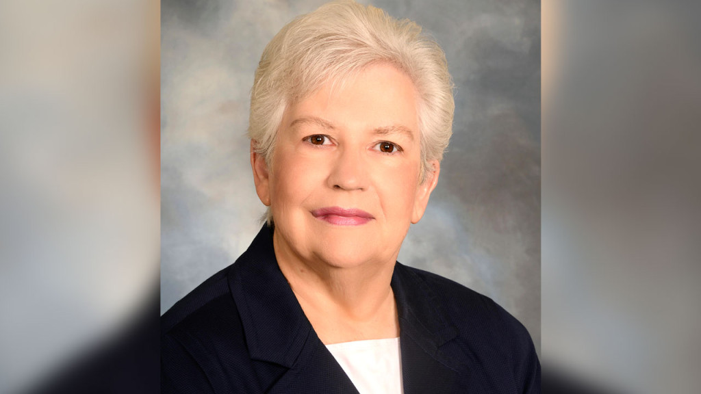 Gloria Donnelly, dean and professor of the Drexel University College of Nursing and Health Professions, who will deliver a lecture about self-care at Quinnipiac University’s North Haven Campus at 5 p.m. on Wednesday, April 13.