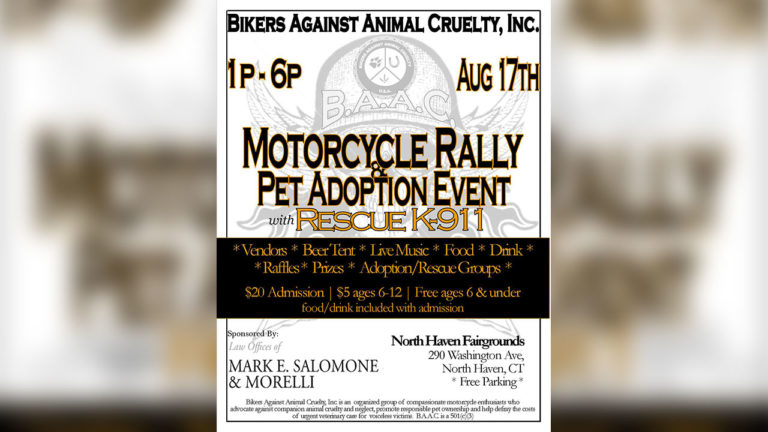 Bikers Against Animal Cruelty 12th Annual Motorcycle Rally and Pet ...