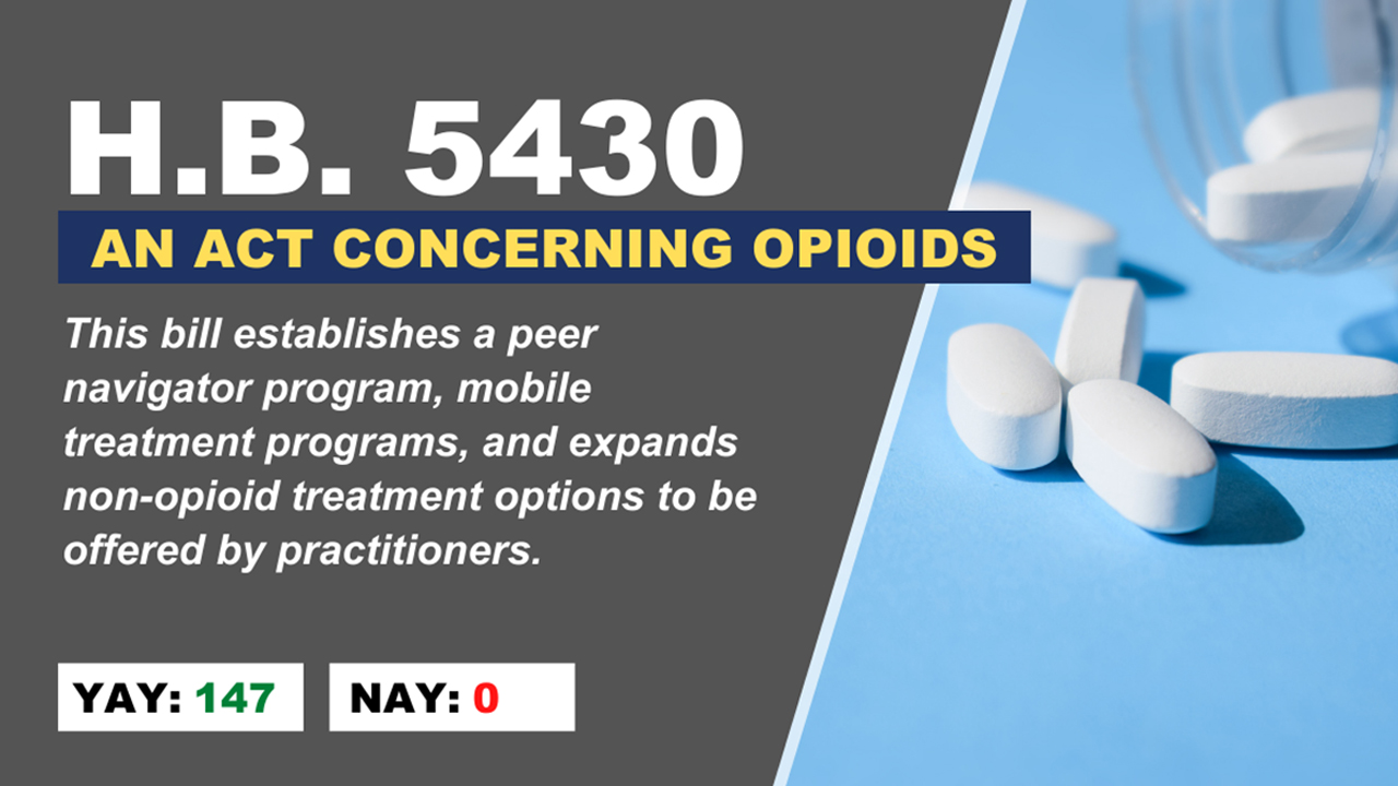 Rep. Yaccarino Co-Sponsors Legislation to Combat Opioid Crisis