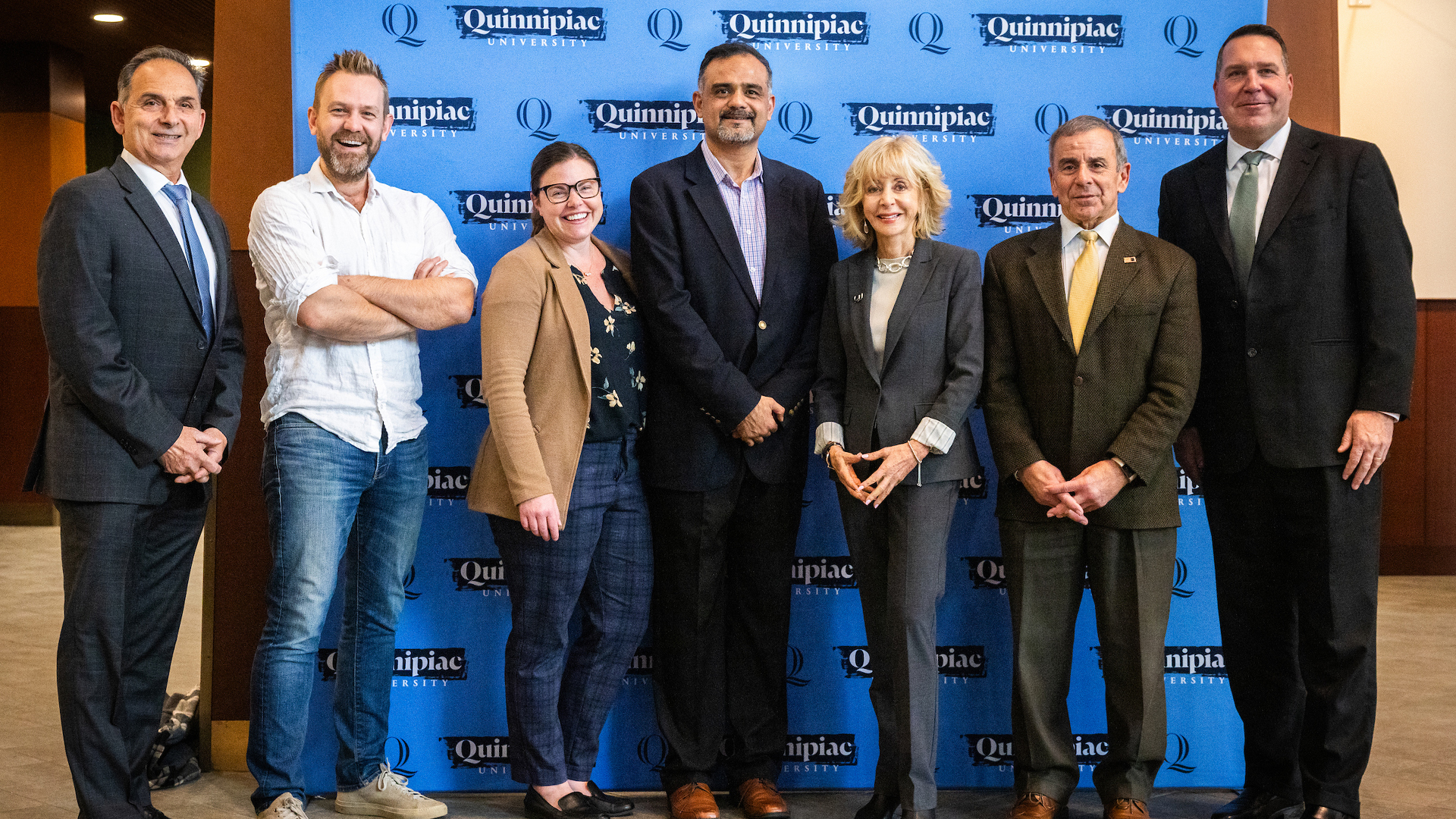 United Illuminating and Southern Connecticut Gas present Quinnipiac University with Sustainability Achievement Award for energy efficiency upgrades on North Haven Campus